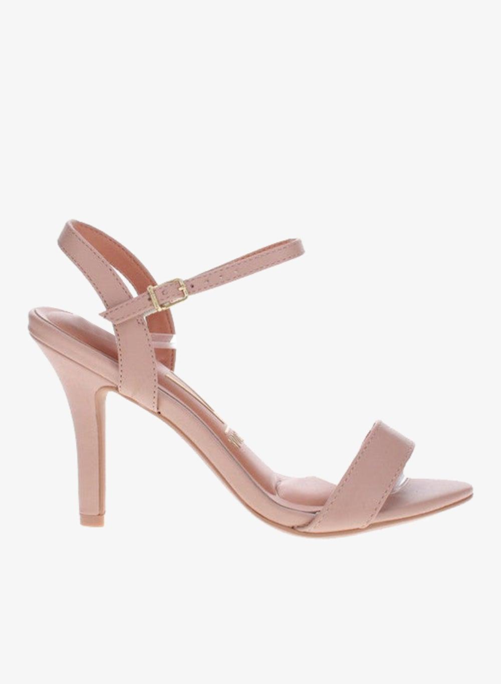 Vizzano Beige High Heel Sandals Made in Brazil - Image 1