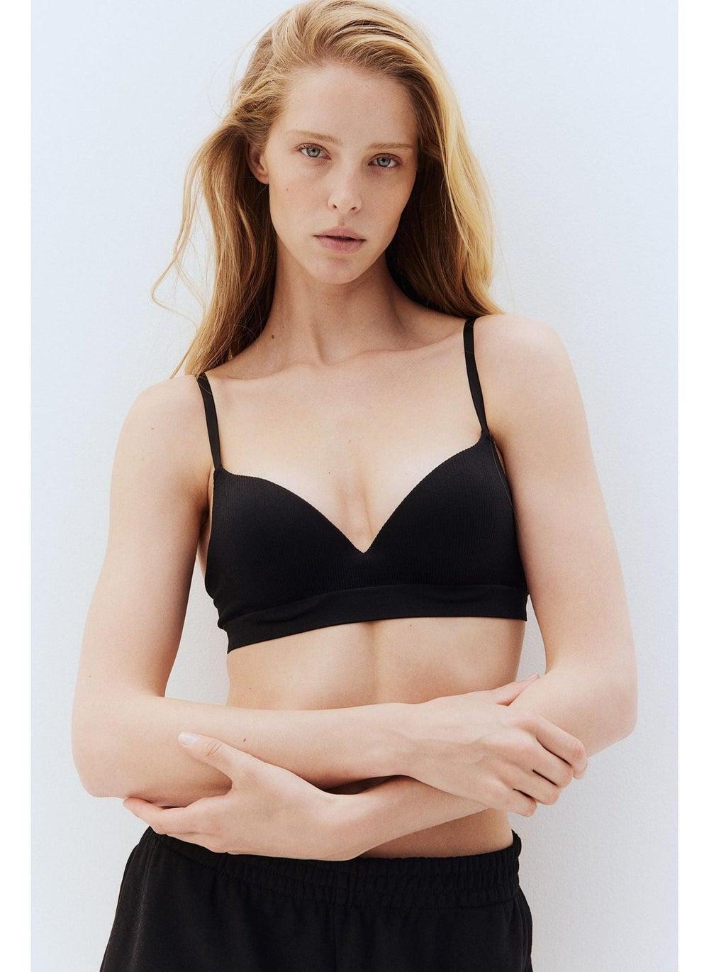 Microfibre Super Push-Up Bra Seamless Lift Design - Image 1