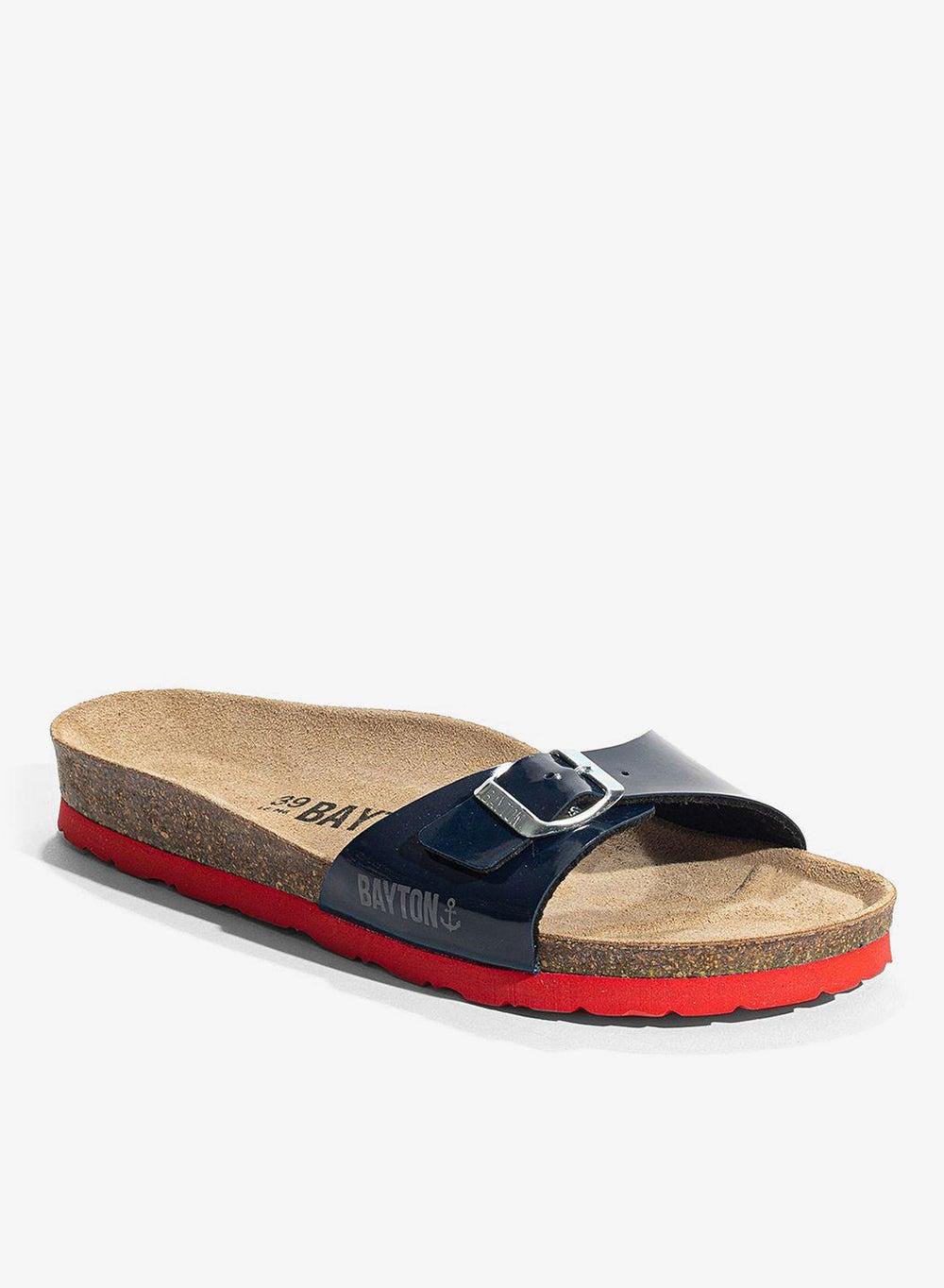 Prague One Strap Cork Platform Sandals - Image 1