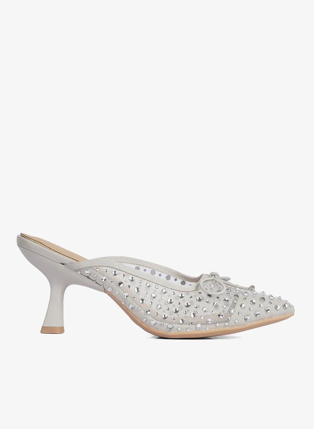 Festive Mesh Mules for Women - Image 1