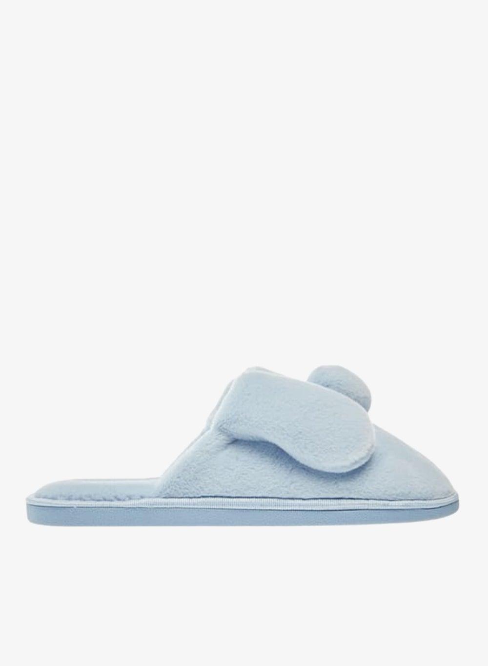 Women’s Ear Appliqué Cozy Slip-On Bedroom Mules - Image 1