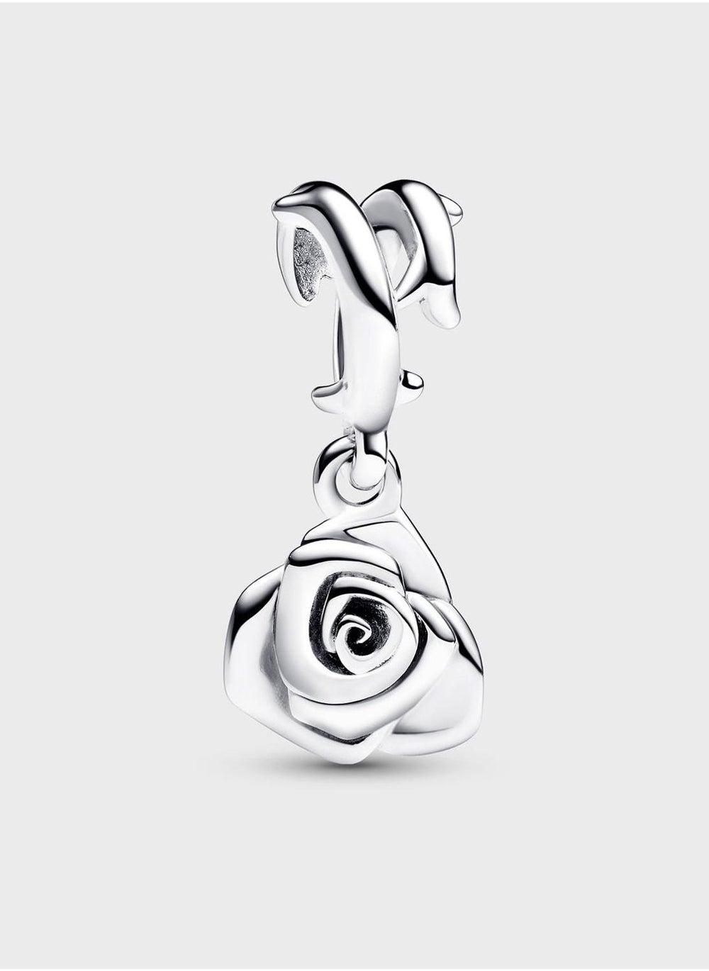 Pandora Rose In Bloom Sterling Silver Dangle Charm - Image 1