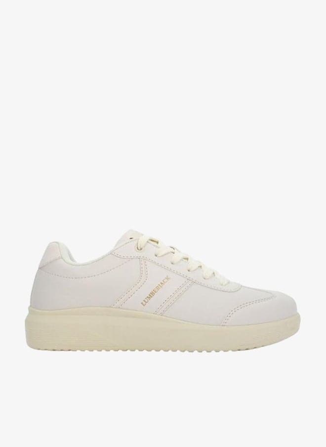 FRIDY Panelled Lace-Up Women’s Low-Top Sneakers - Image 1