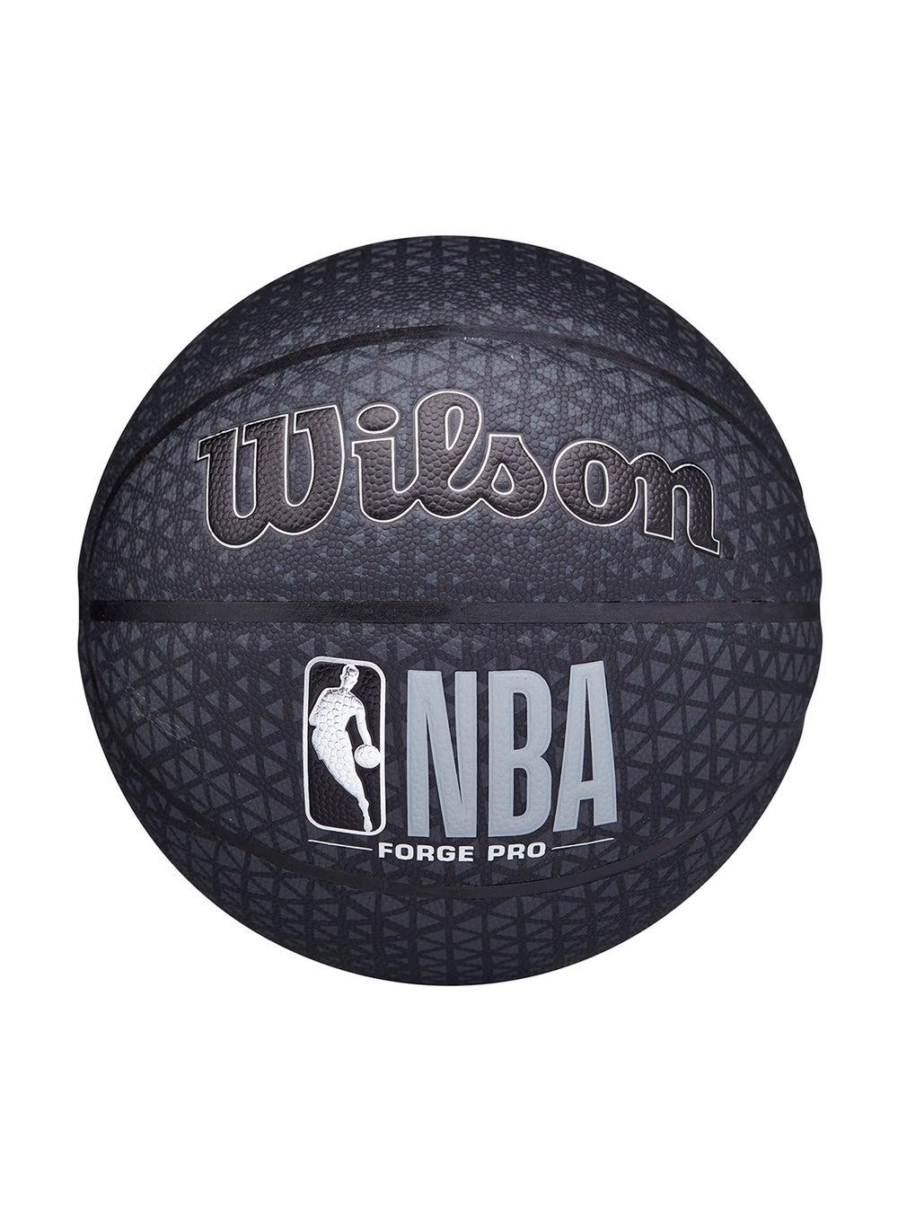 Wilson NBA Forge Pro Basketball Size 7 Black Print 1 - Image 1