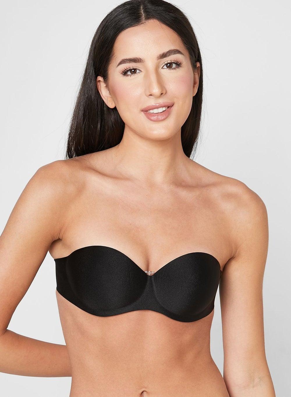 Strapless Push-Up Bra with Wireless Comfort Fit - Image 1