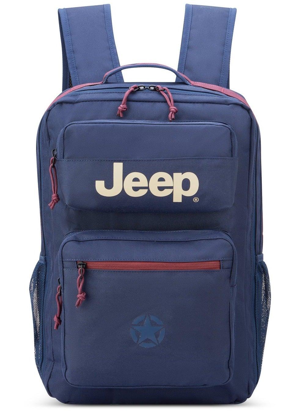 JS015B Jeep Multi-Purpose Backpack Blue - Image 1