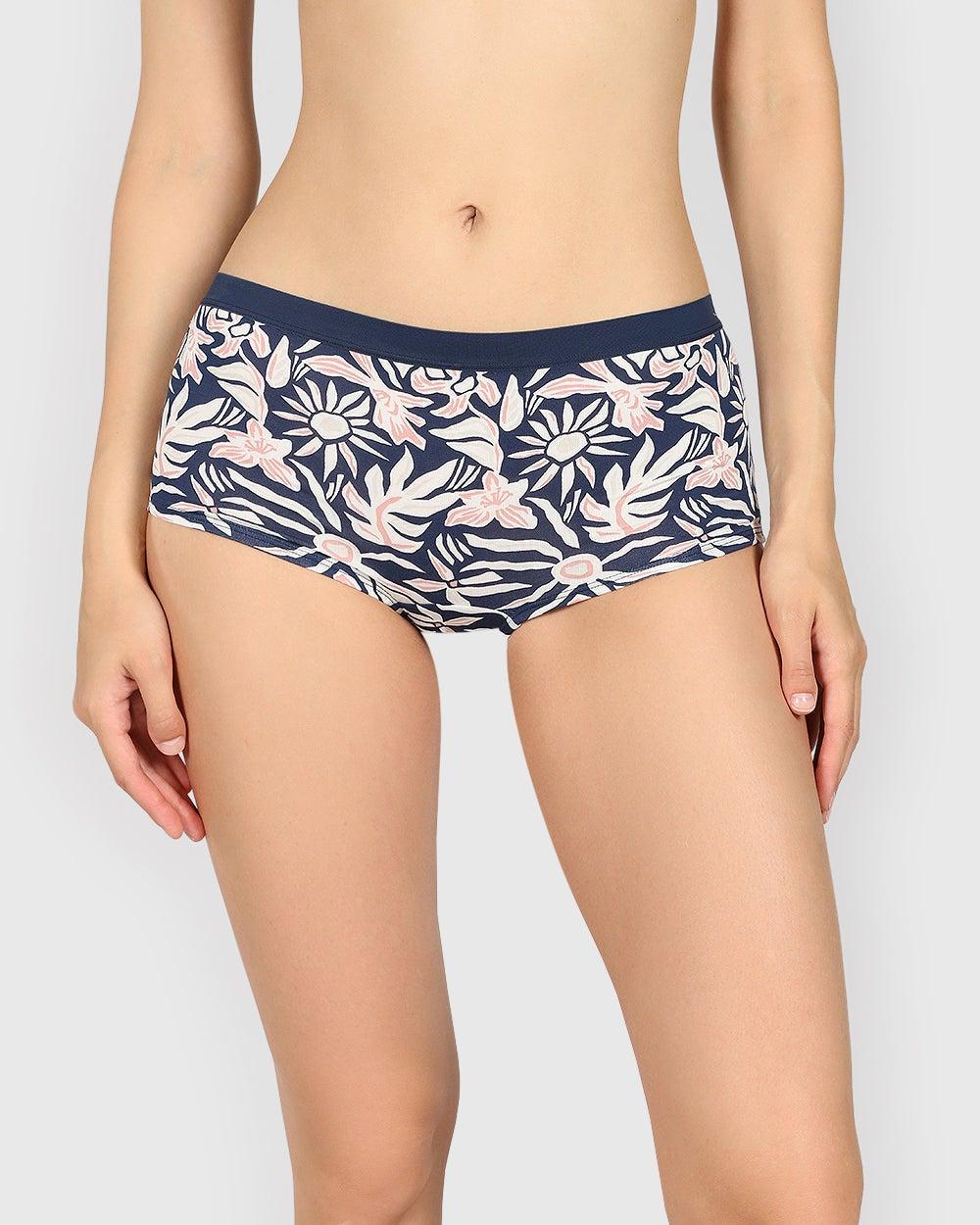 La Senza Ultrasoft Tropical Dreams Boyshort Panty - Image 1