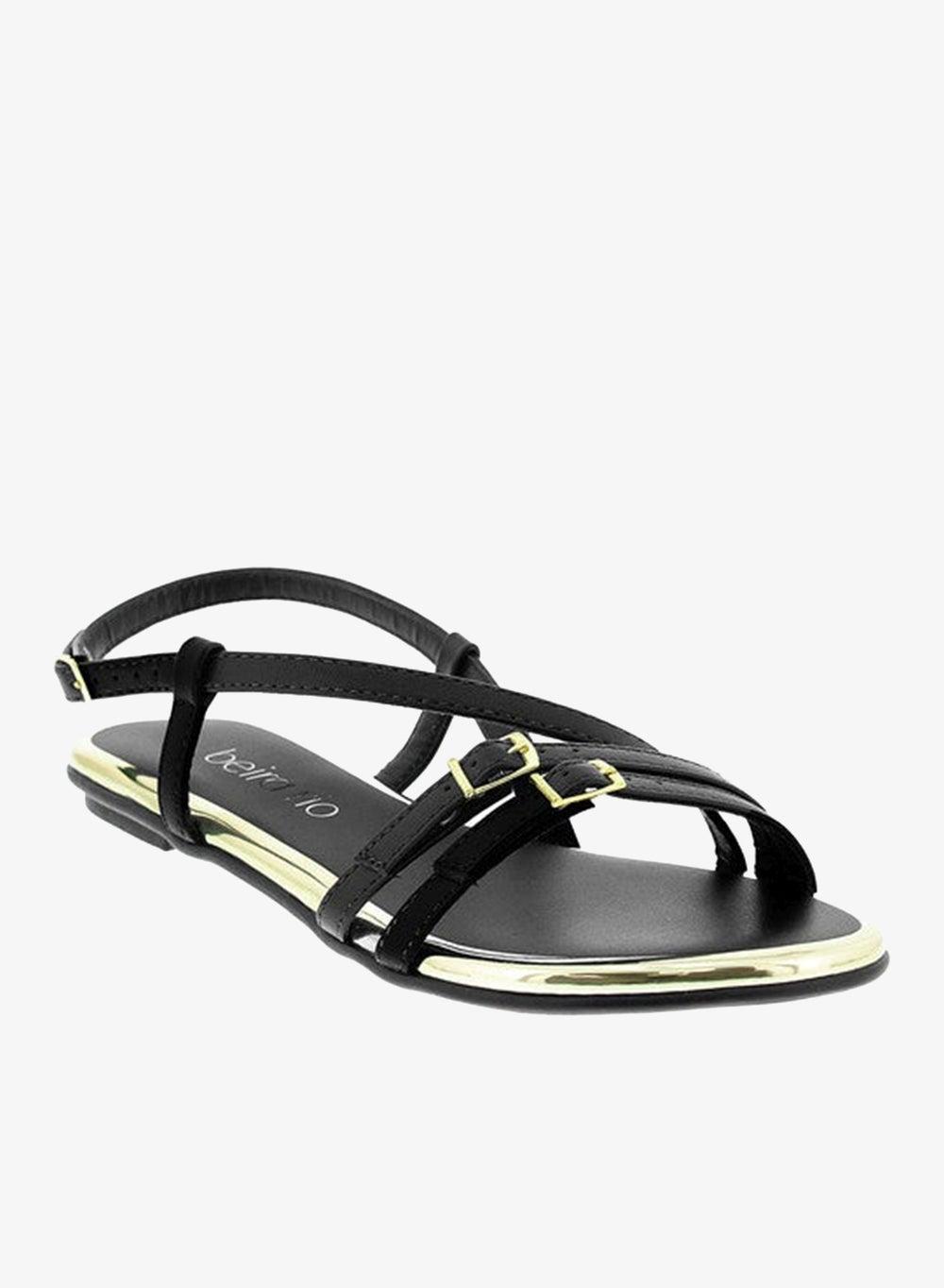 Elegant Women’s Flat Sandals – Cushioned Comfort Design - Image 1