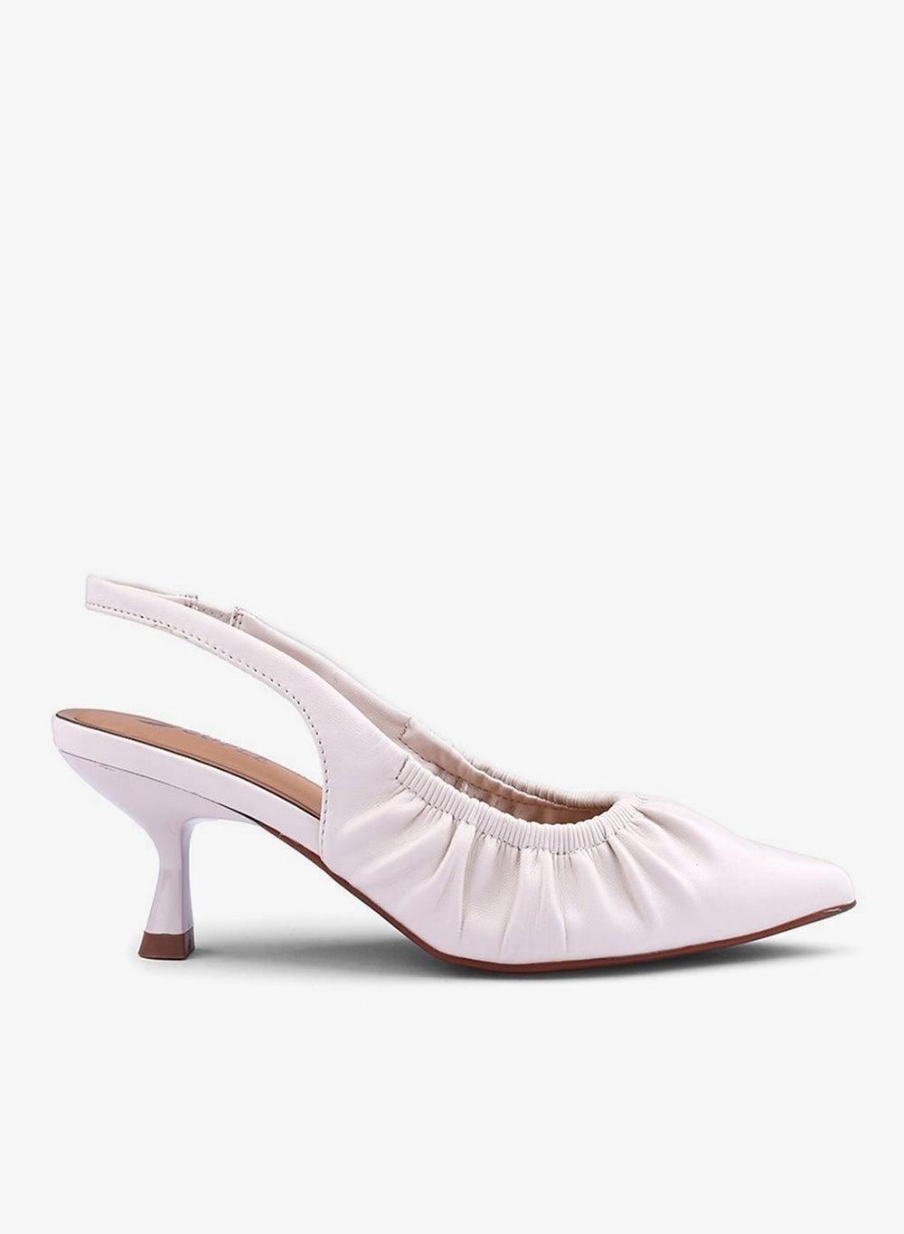 Elegant Slingback Pointed Toe Heeled Pumps for Women - Image 1