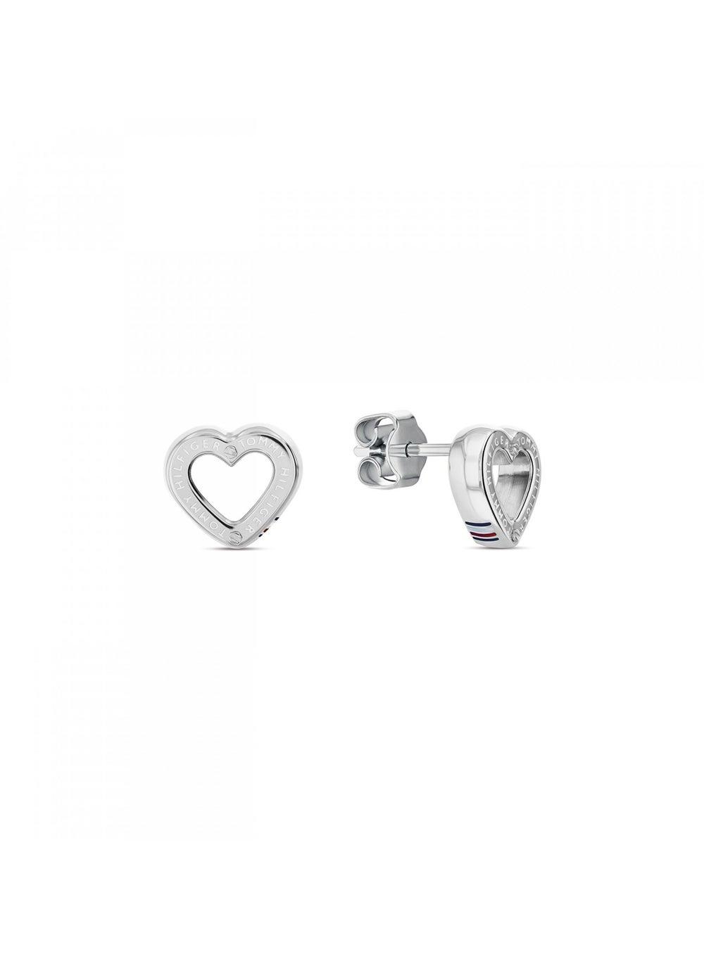 Tommy Hilfiger Heart Shape Stud Earrings - Image 1
