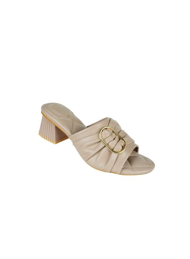 Zayna 221-156 Pink Elegant Ladies Mules 23BJH185 - Image 1