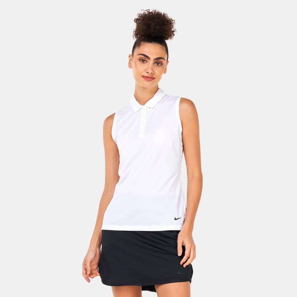 Women’s Dri-FIT Victory Sleeveless Polo Shirt SLD - Image 1