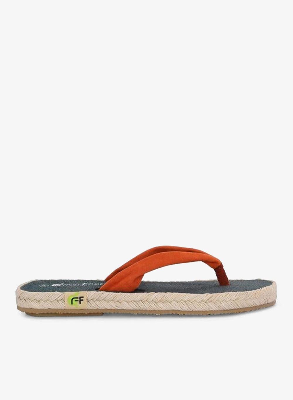 Fresh Feet Red Thong Toe Yoga Mat Slippers - Image 1