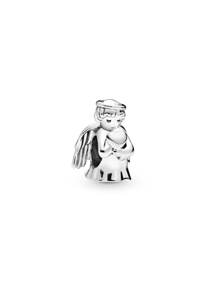 Angel of Love Sterling Silver Guardian Charm - Image 1