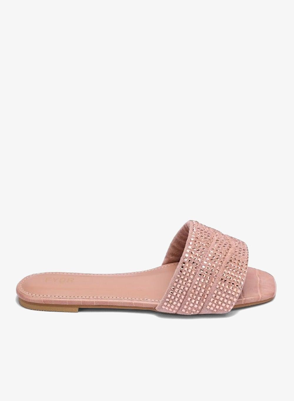 Everyday Slide Sandal MY 257 with Embellished Strap - Image 1