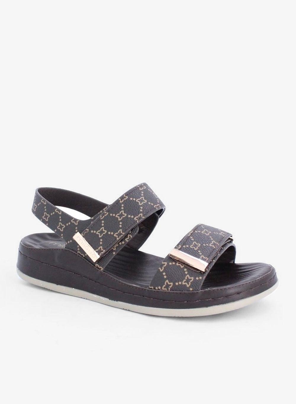 VECEE1 Strappy Comfort Flat Sandals - Image 1
