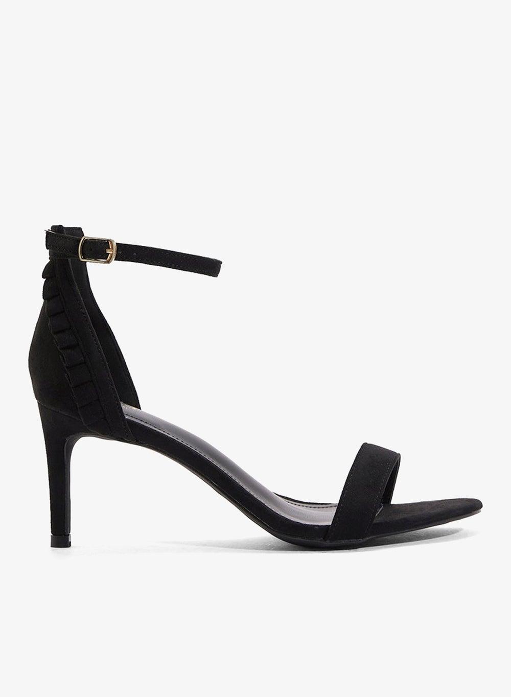 Elegant Double Strap Heeled Sandal - Image 1