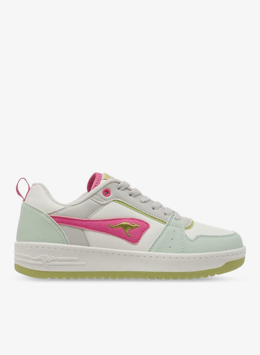 Women's Panelled Lace-Up Performance Sneakers Low-Top - Image 1
