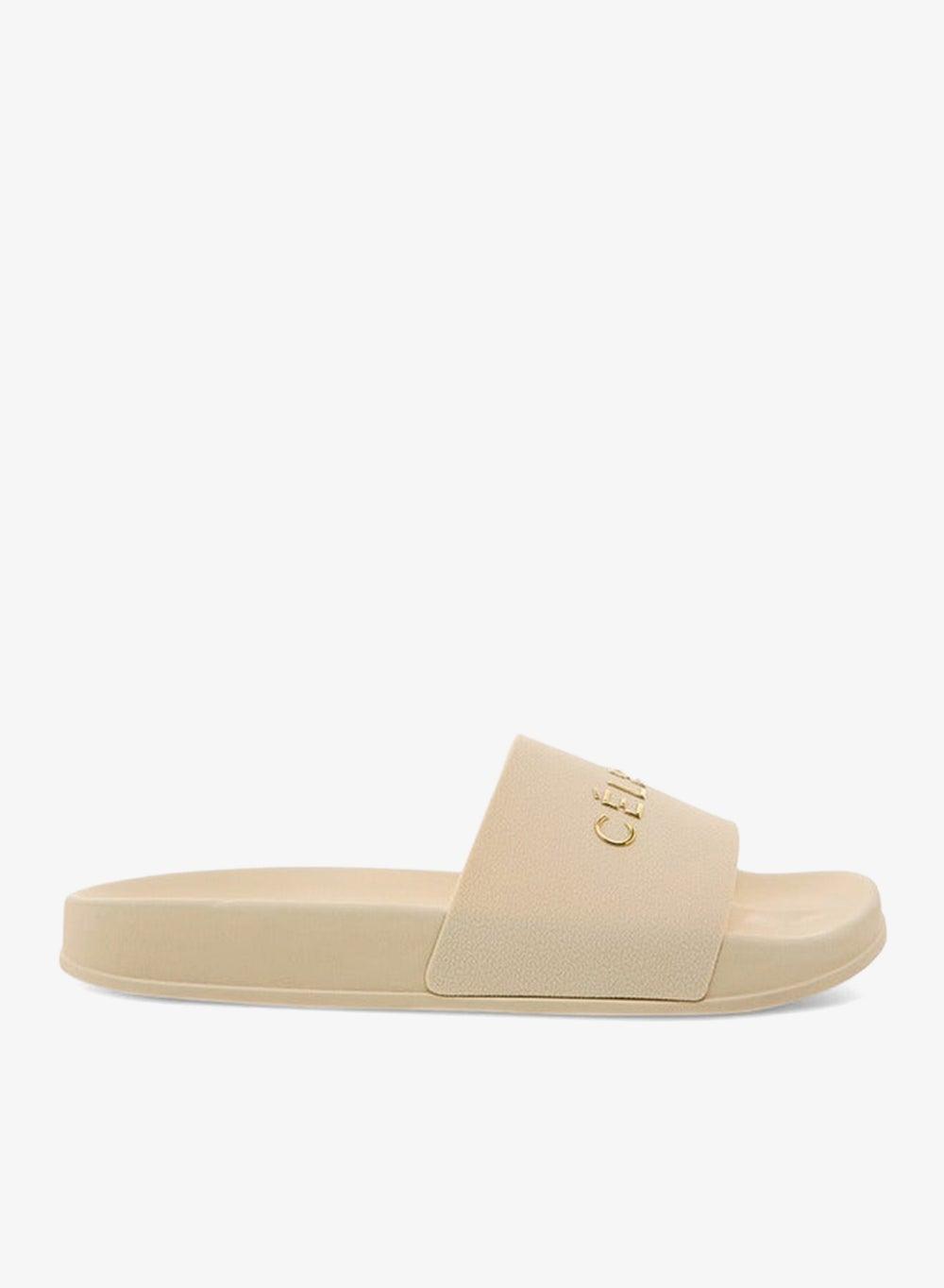 Celeste Logo Detail Women's Slip-On Slides - Image 1