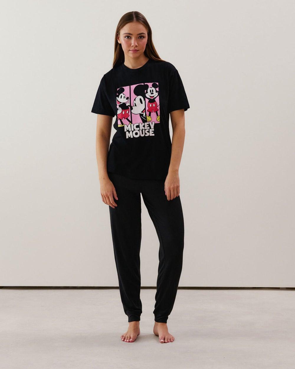 Black Jersey Pyjama Trousers – Soft Comfort Fit - Image 1