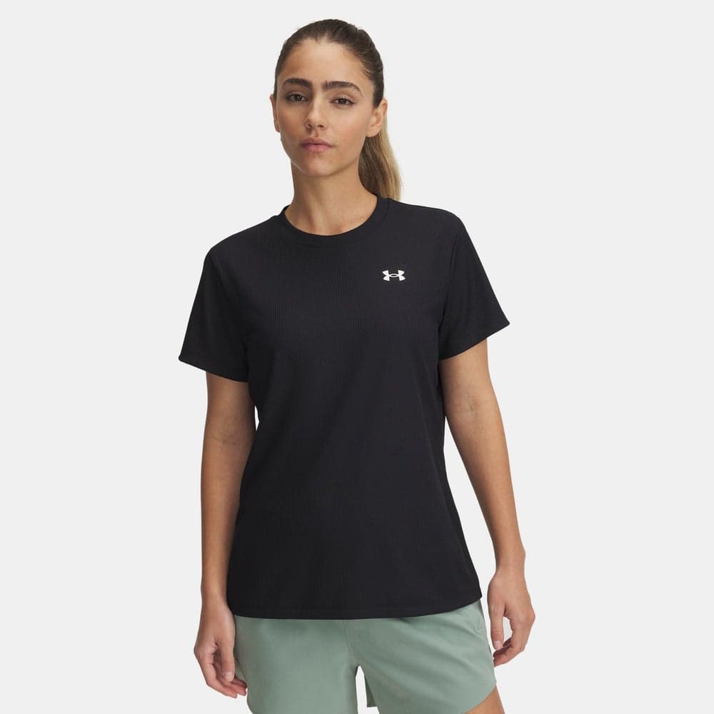 Under Armour UA Tech Ribbed Women's Performance T-Shirt - Image 1