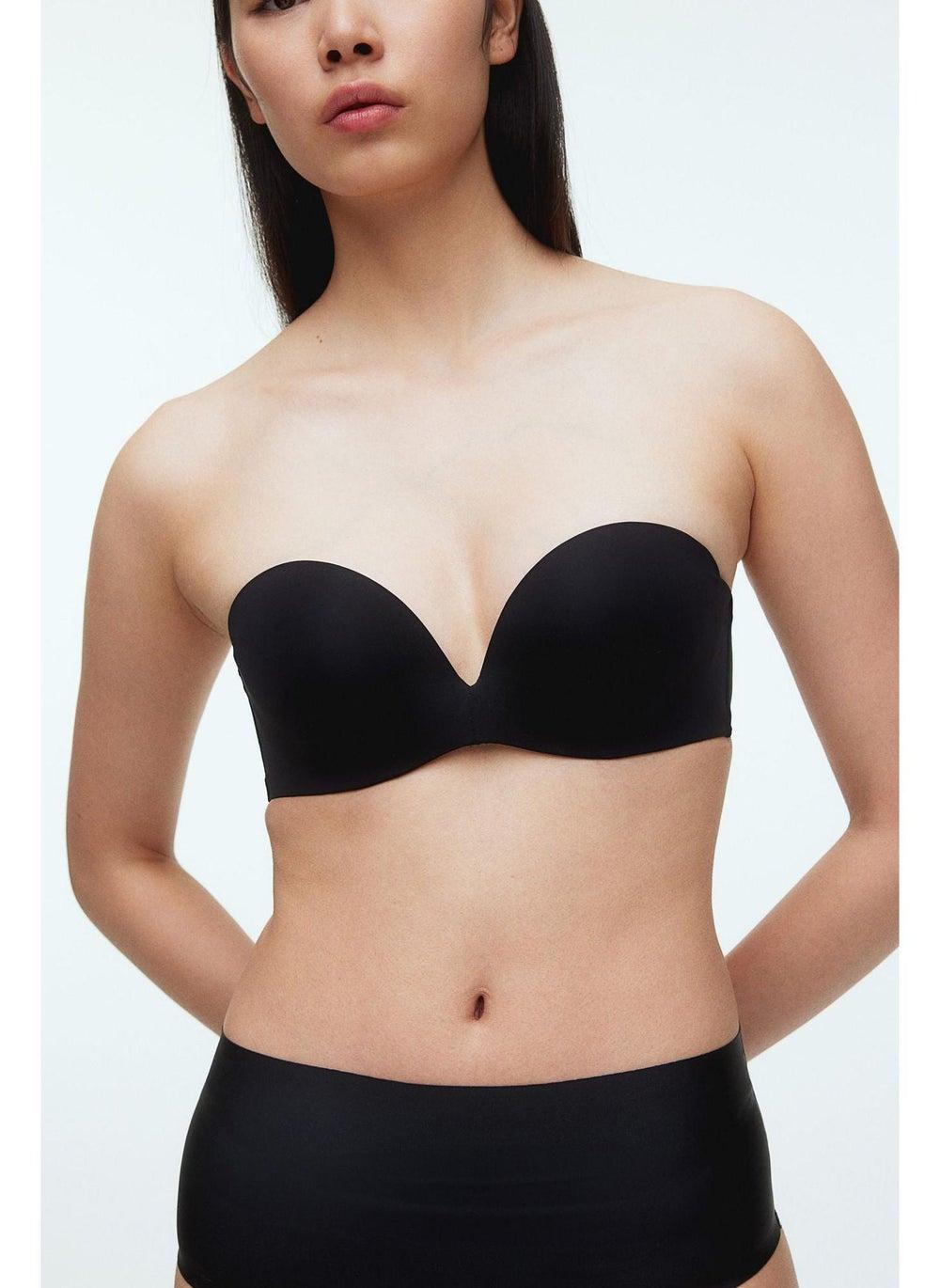 Microfibre Super Push-Up Balconette Bra - Image 1