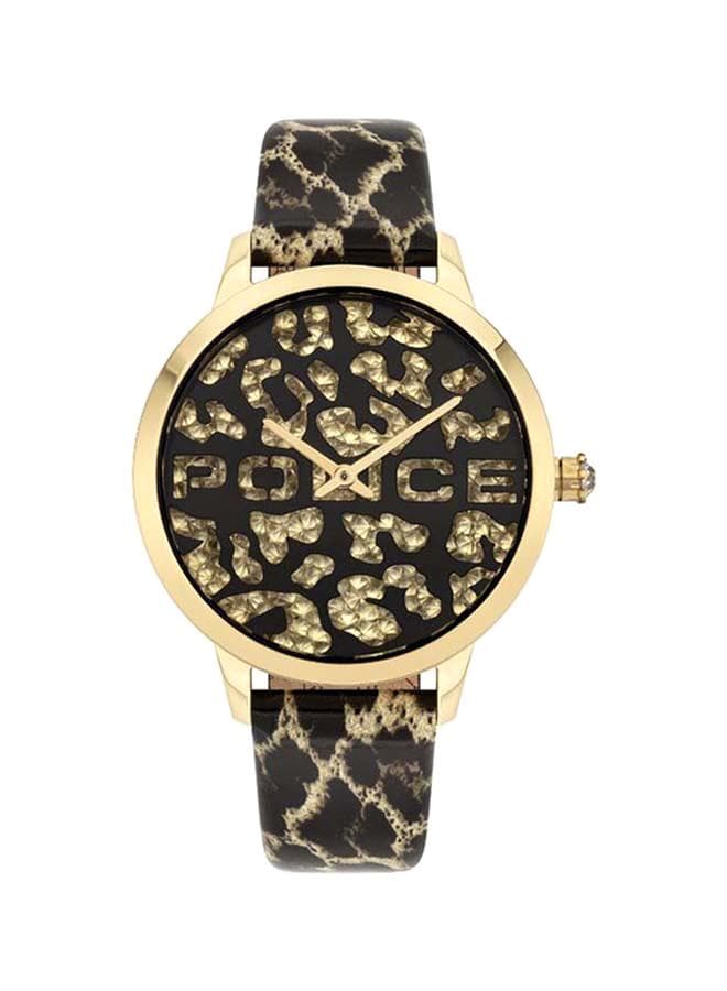 Police Bagan 36mm Women’s Quartz Leather Watch - Image 1