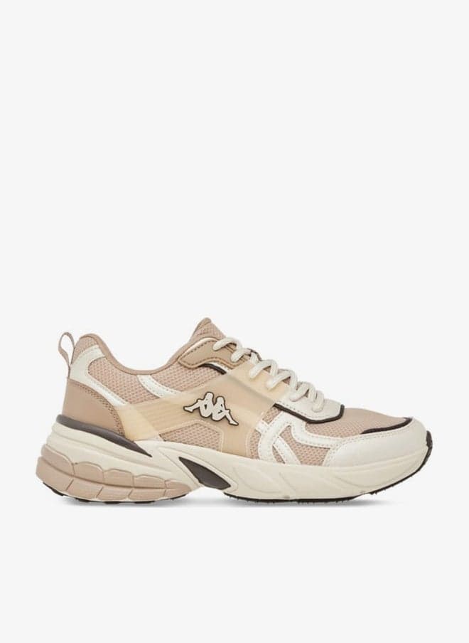Kappa Women’s Panelled Lace-Up Low-Top Sneakers with Pull Tabs - Image 1