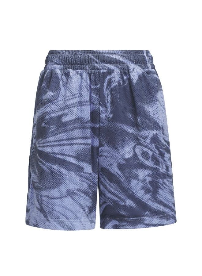 adidas Select 3-Stripes Mesh Performance Shorts - Image 1