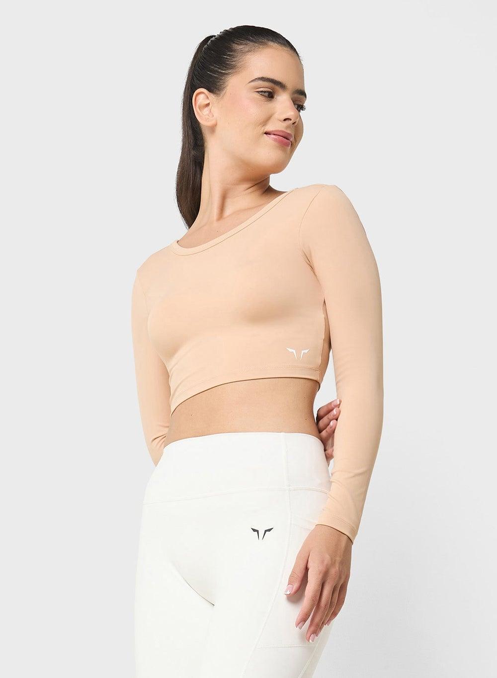 Warrior Crop Top Revised with Scooped Back - Image 1