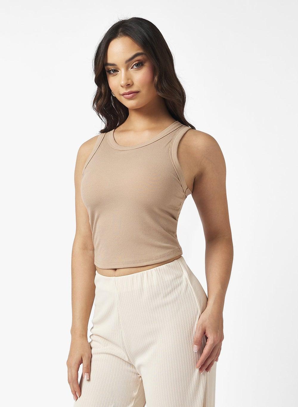 Racer Back Seamless Bra Top - Image 1