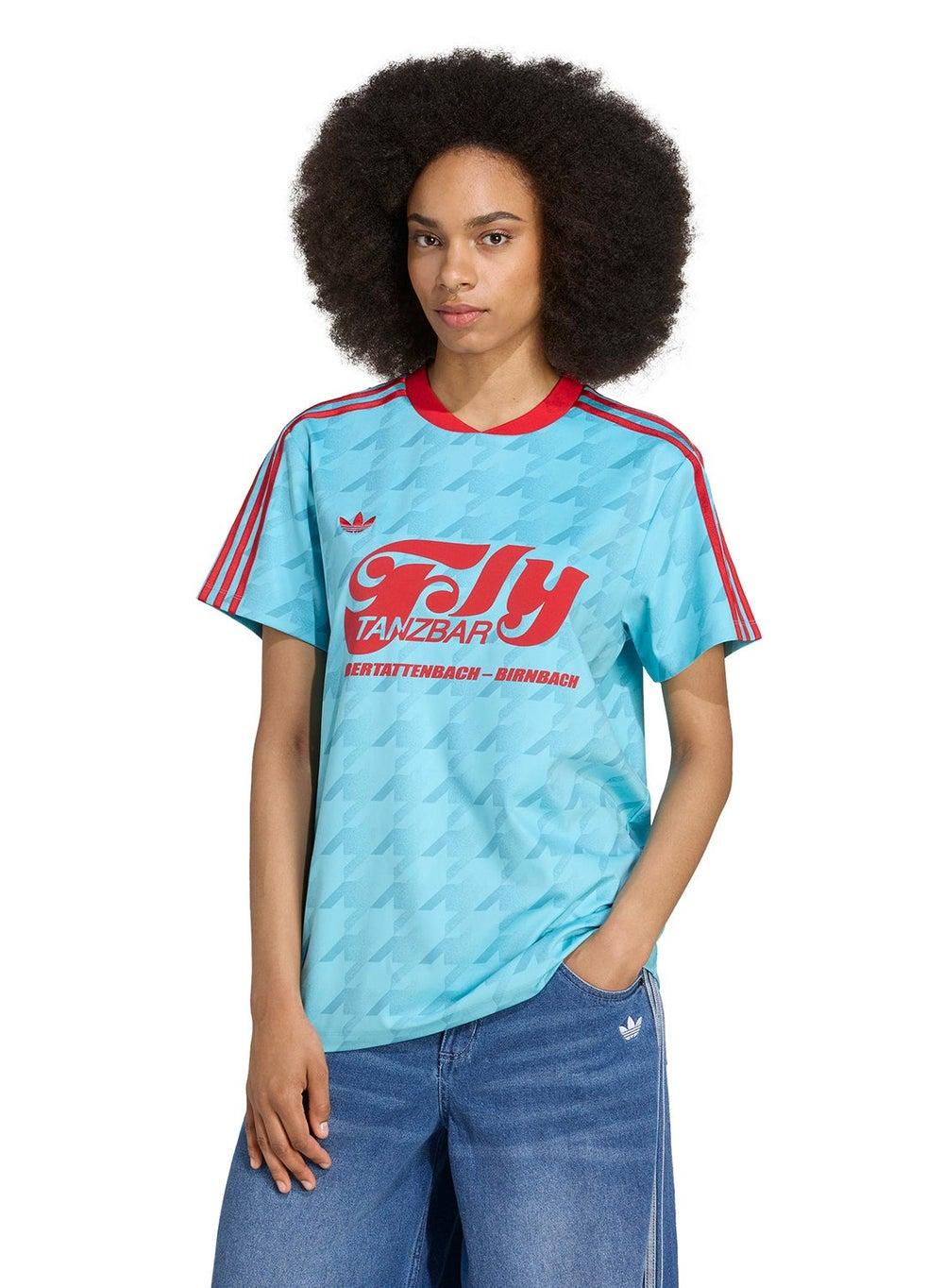 Graphic Football Allover Print Jersey - Image 1