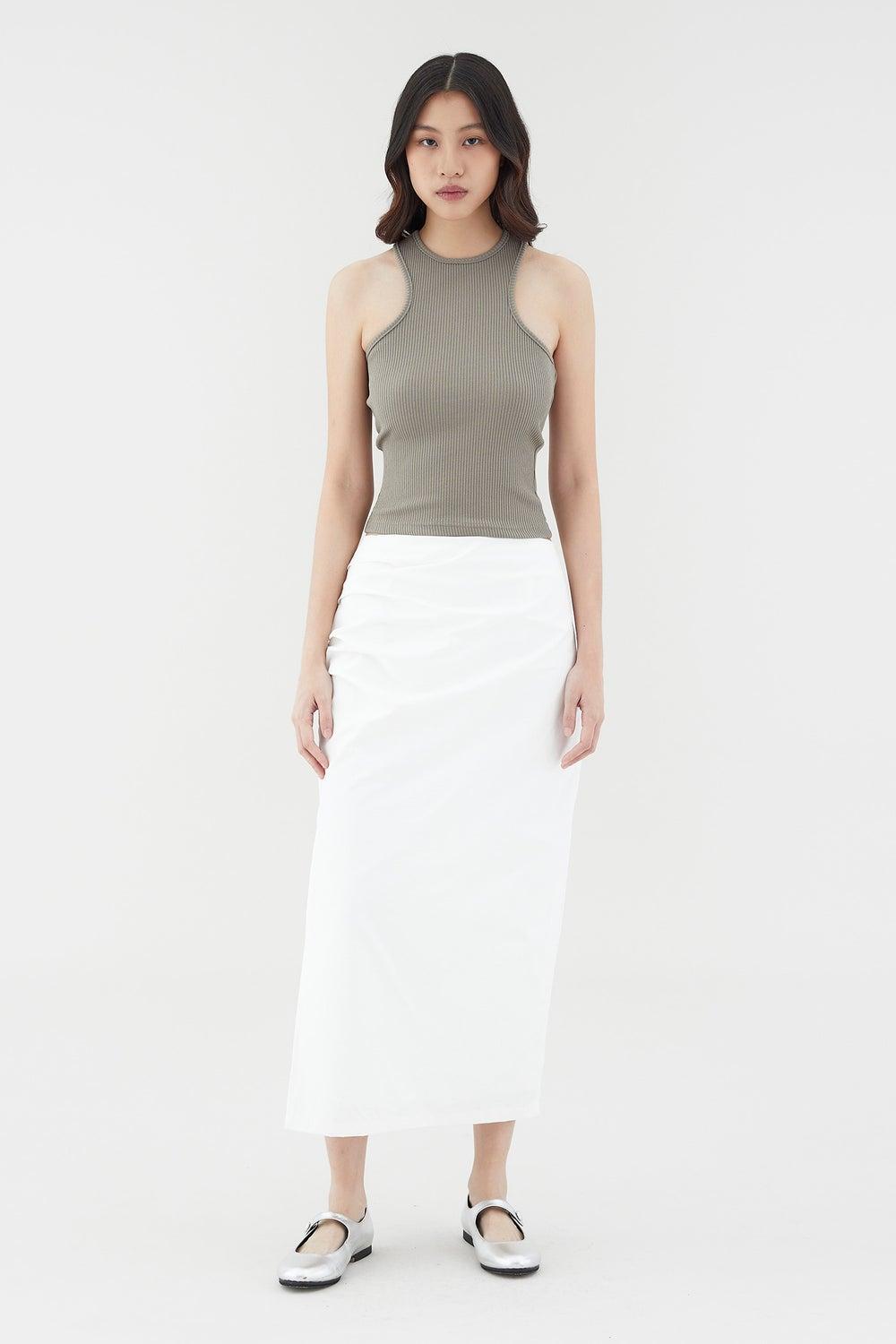 Malca Cut-Out Back Slim Fit Top - Image 1