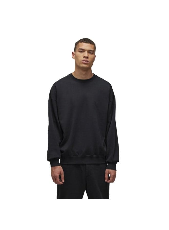 Adidas Fl Crew Sweat Black Unisex Long Sleeve Sweatshirt - Image 1