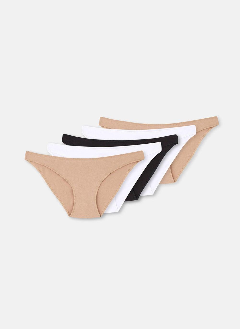 5 Pack Supreme Low Rise Briefs for Women - Image 1
