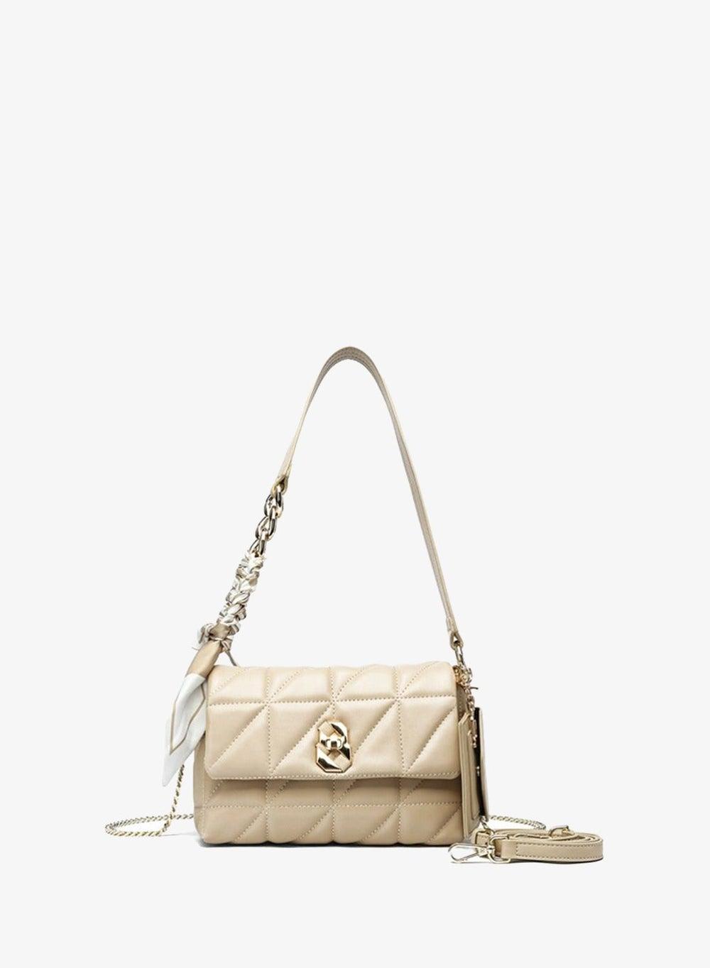 BD 101 Quilted Everyday Handbag with Crossbody Strap - Image 1