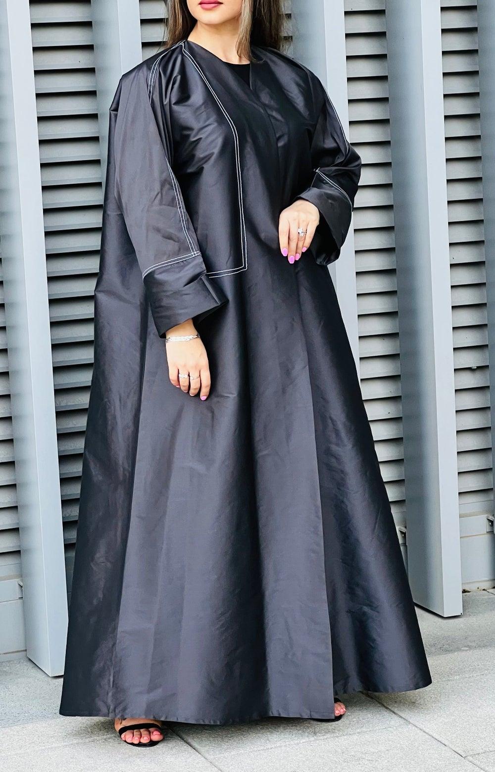 Flared Sleeve Abaya - Image 1
