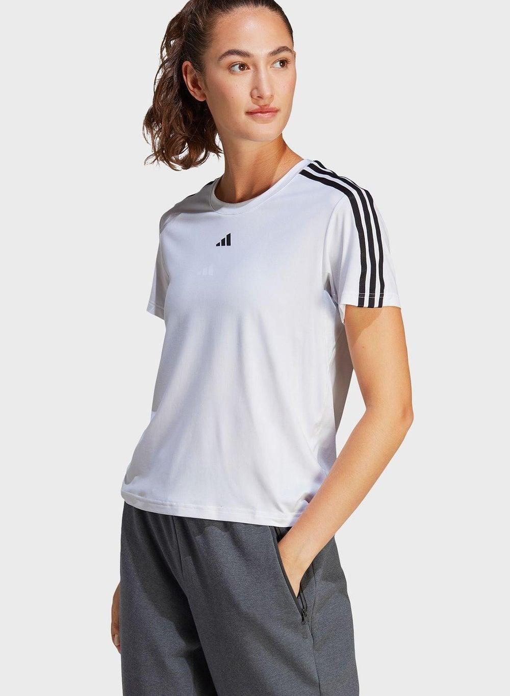 adidas AEROREADY 3-Stripes Women’s Training T-Shirt - Image 1