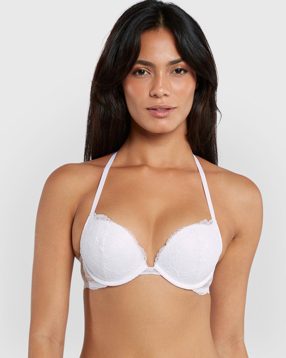 Isla & Evie Obvious Gel Padding Plunge Bra - Image 1