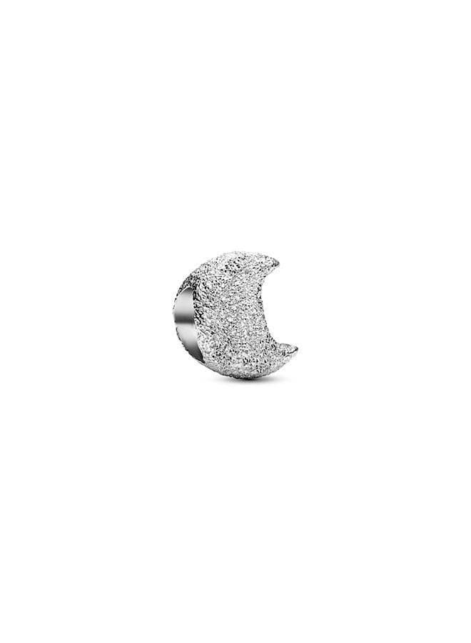 Textured Moon Mini Charm - Image 1