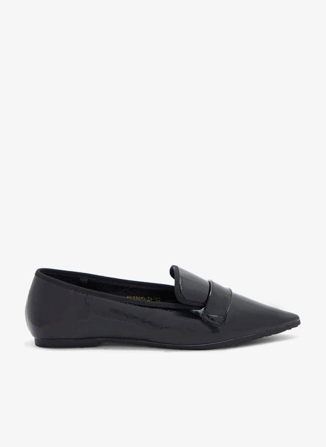 Patent Pointy Toe Flat Shoe - Image 1