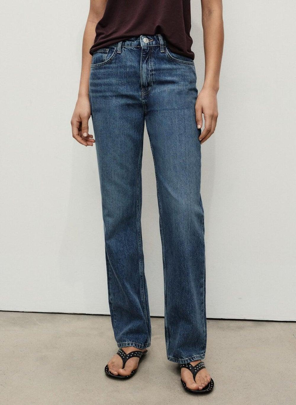 Matilda High-Rise Straight Leg Jeans - Image 1