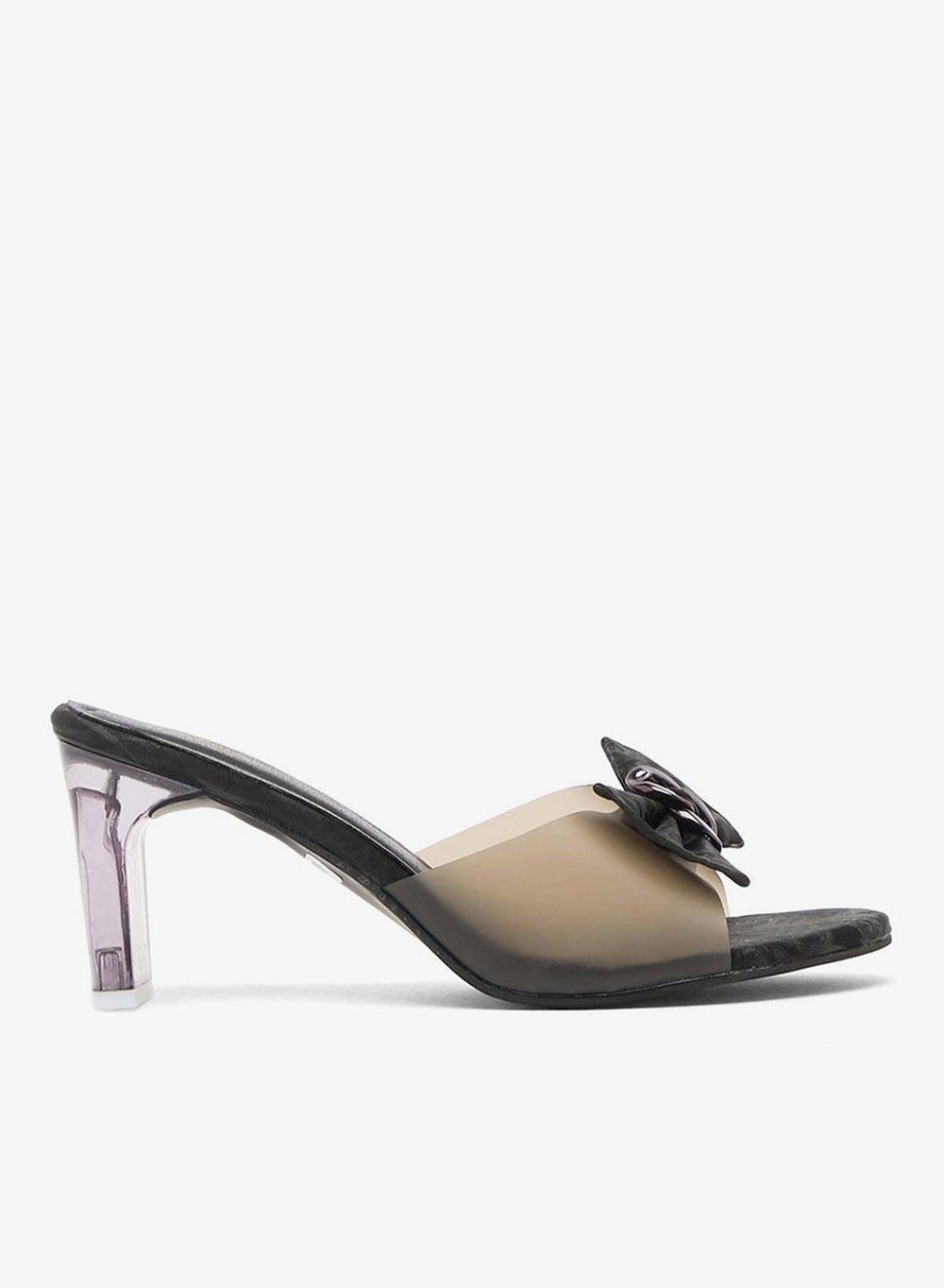 High Heeled Sandal With Bow - Image 1