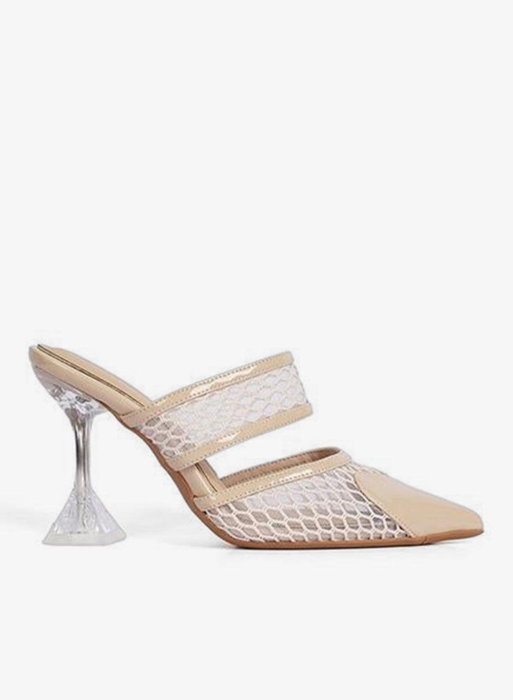 Ladies Slip-On Mesh Mules - Image 1