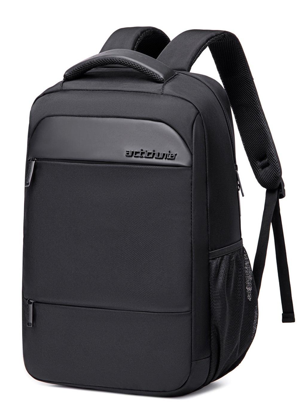 B00111C Black 23L Water Resistant Daypack with Anti-Theft Pockets - Image 1