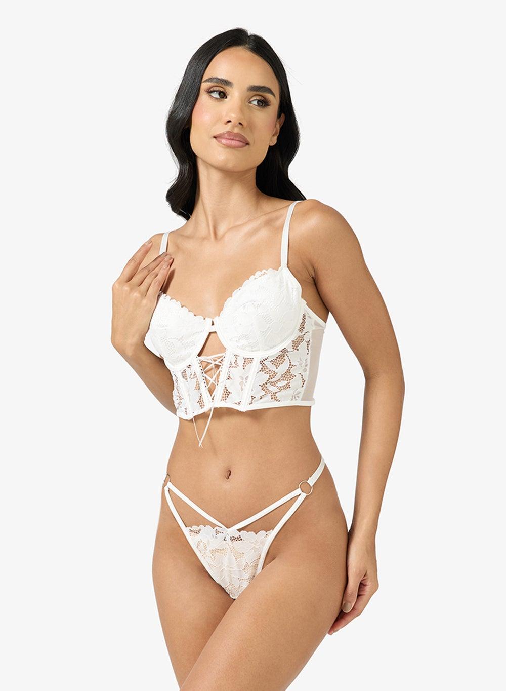Lace Bra & Brief Set - Image 1
