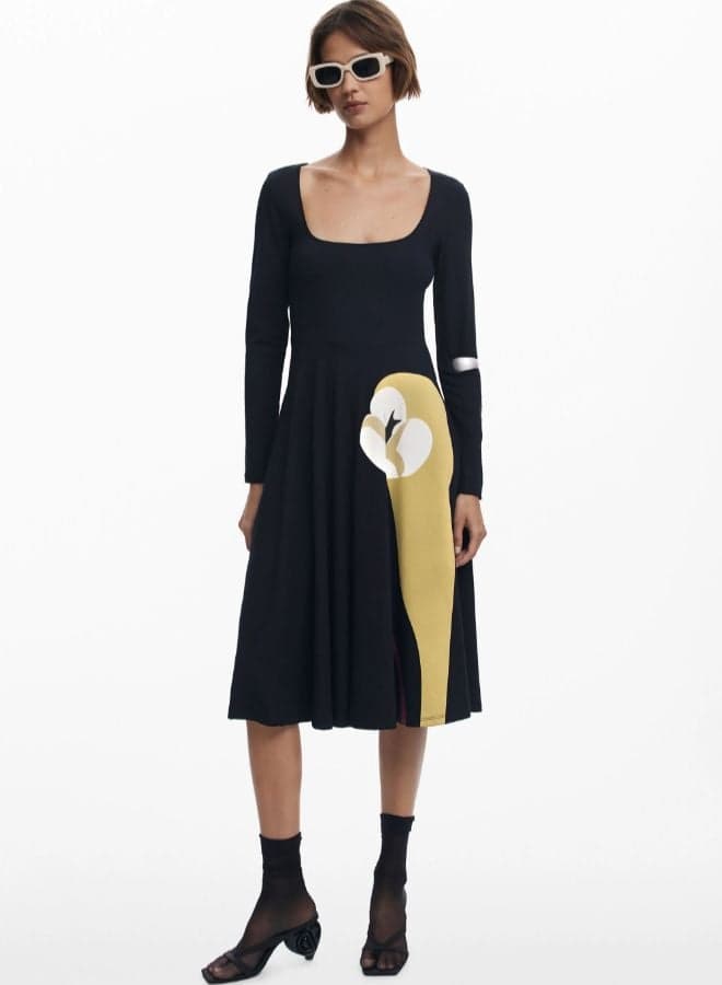 A-Line Lily Midi Dress - Image 1