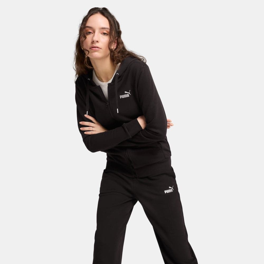 Women's Metallic Graphic Tracksuit with Zip Jacket - Image 1