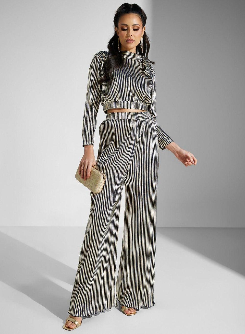 Tie Neck Dress for Women - Image 1