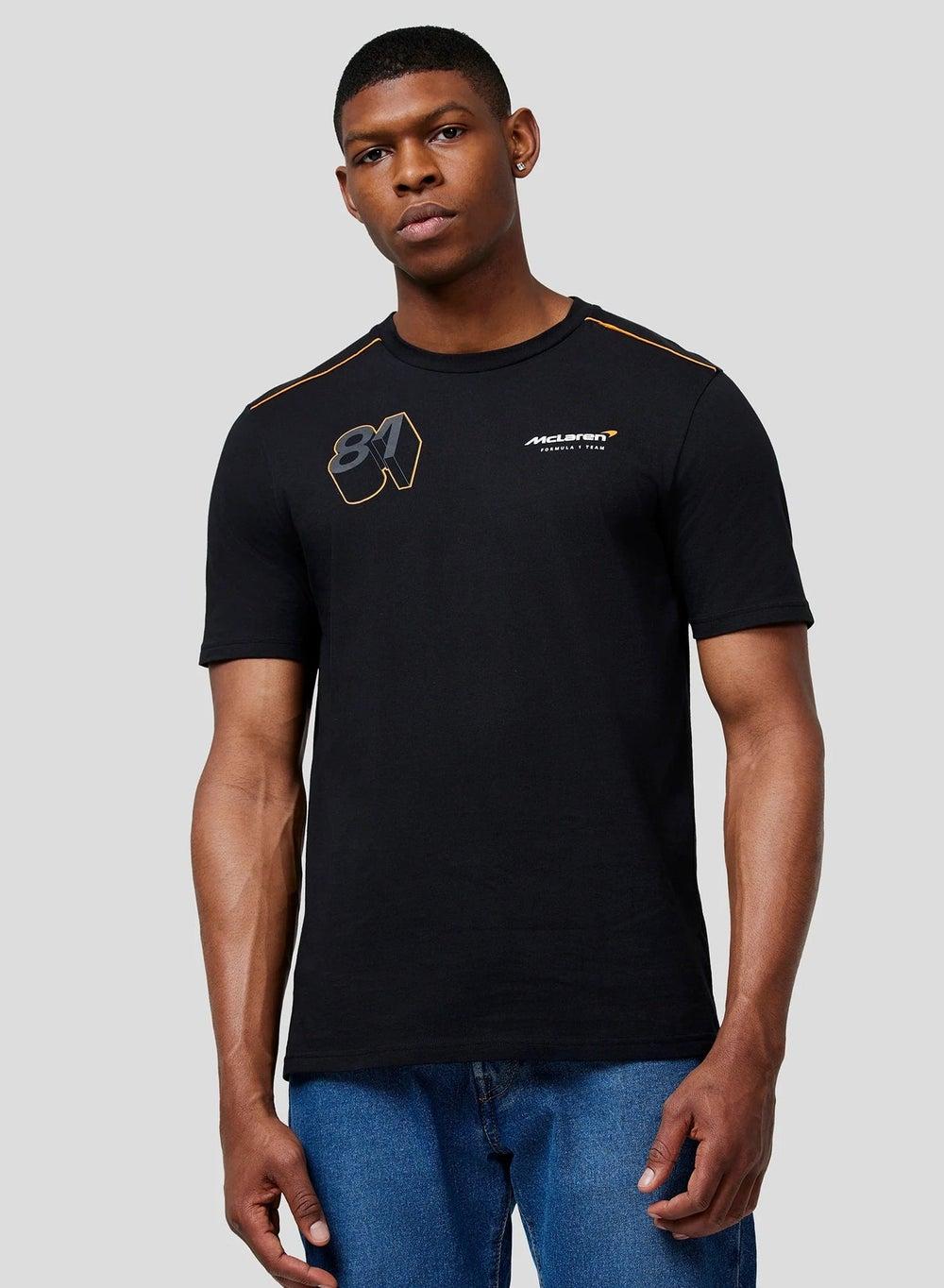 McLaren Unisex Core Driver Oscar Piastri T-Shirt - Image 1